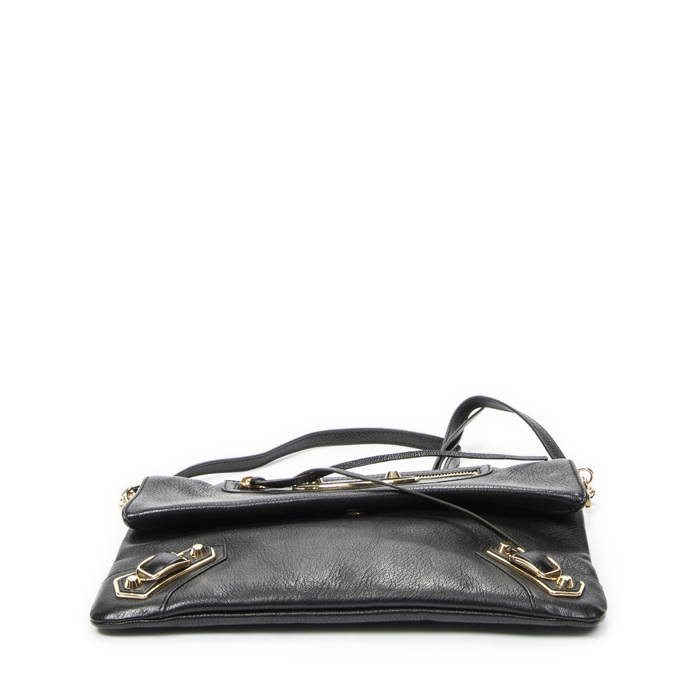 Balenciaga Metallic Edge Envelope Clutch Crossbody - Picture 6 of 11